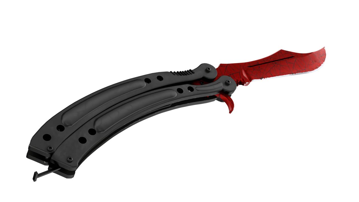 Preview image 4 of ★ 蝴蝶刀 | 赤紅之網 (全新出廠)