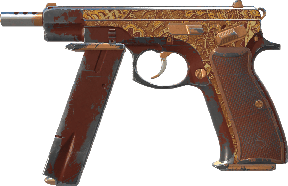 Preview image 1 of CZ75-Auto | Cachemir de miel (Bastante desgastado)