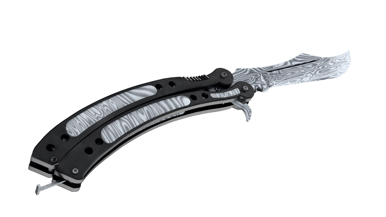 Preview image 4 of ★ Butterfly Knife | Damascus Steel (Factory New)