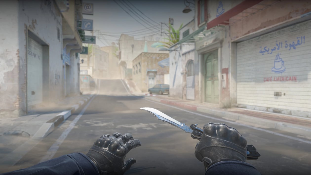 Preview image 6 of ★ Butterfly Knife | Damascus Steel (Factory New)