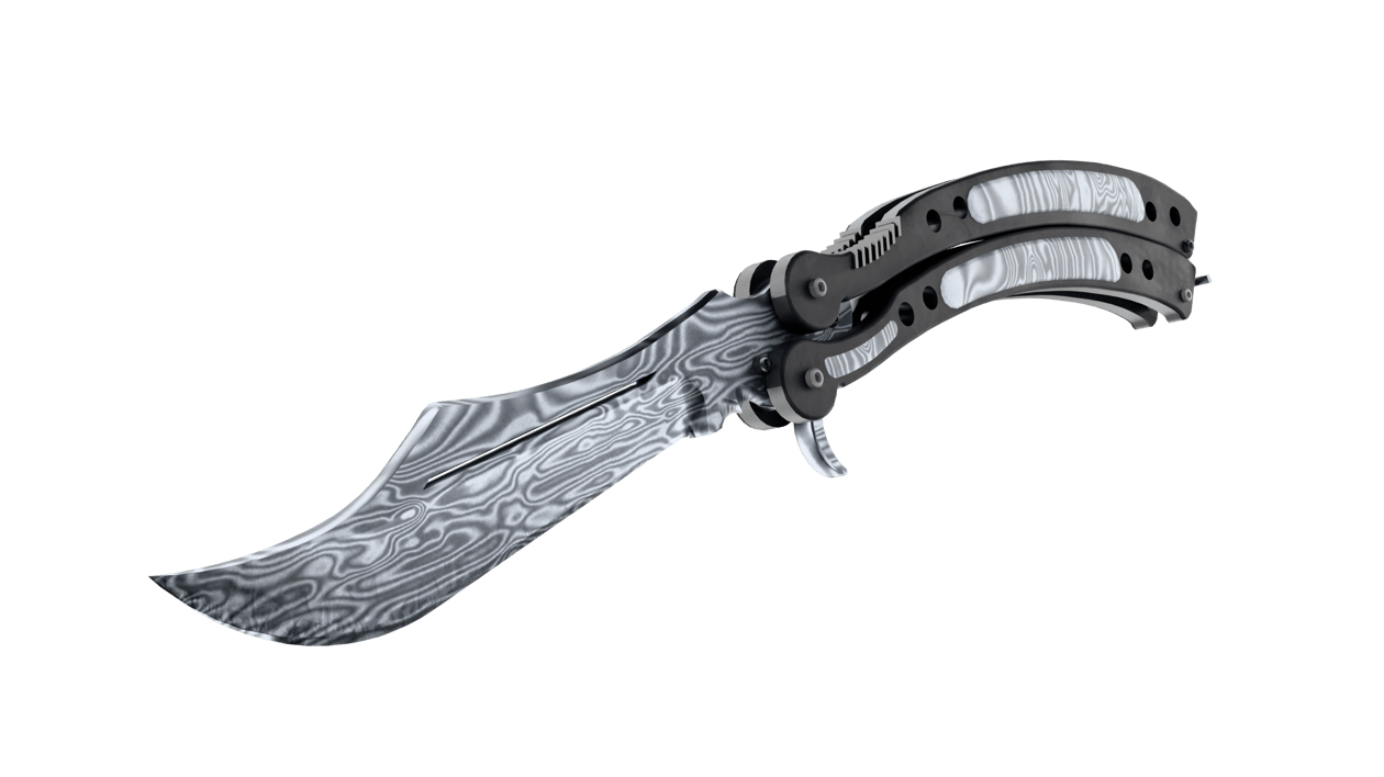 Preview image 2 of ★ Butterfly Knife | Damascus Steel (Factory New)