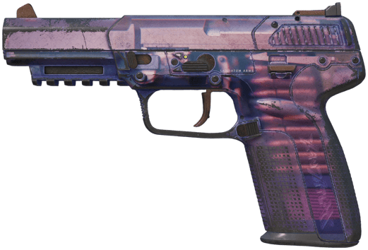 Preview image 2 of Five-SeveN | Polímero Roxo (Battle-scarred)