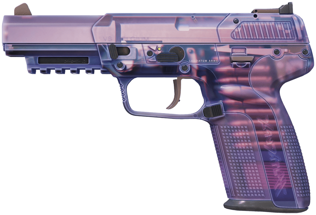 Preview image 1 of Five-SeveN | Polímero Roxo (Factory new)