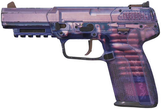 Preview image 2 of StatTrak™ Five-SeveN | Polímero Roxo (Well-worn)