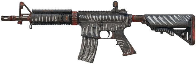 Preview image 2 of StatTrak™ M4A4 | Dentada (Battle-scarred)