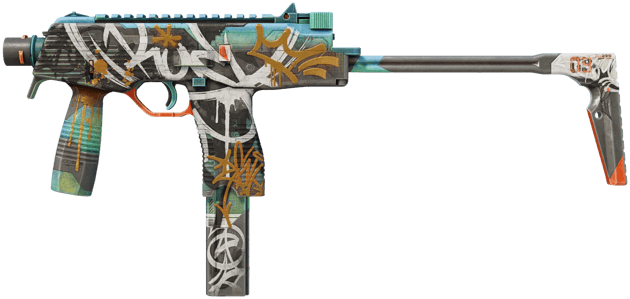 StatTrak™ MP9 | Soberana Urbana (Well-worn)