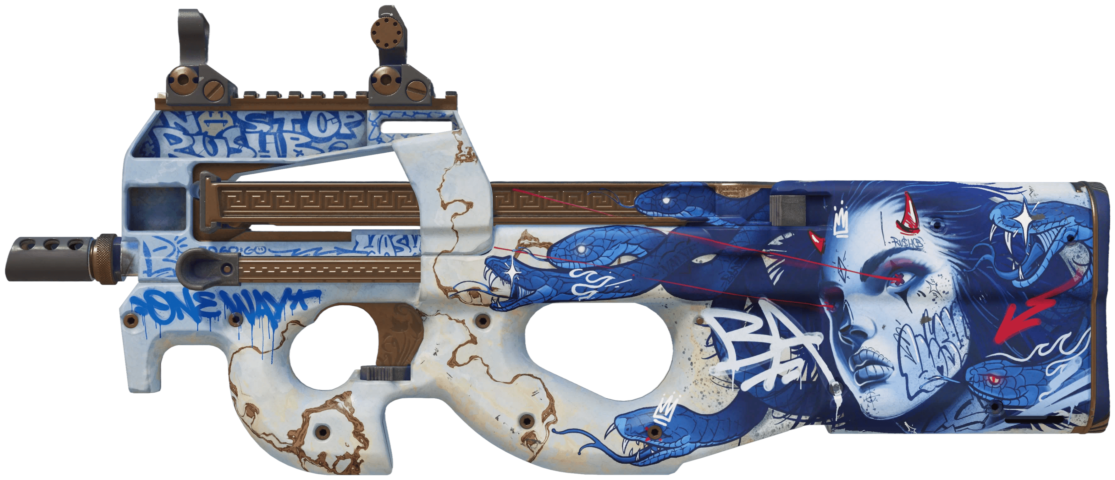 P90 | Deathgaze - Skins Wiki