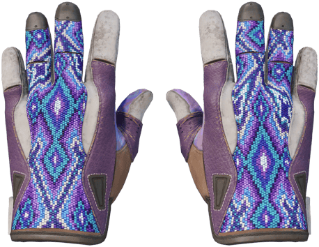 ★ Sport Gloves | Violet Beadwork (Field-tested)