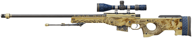 Preview image 2 of AWP | Gambito da Rainha (Well-worn)