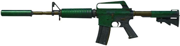 M4A1-S | Electrum (Battle-scarred)