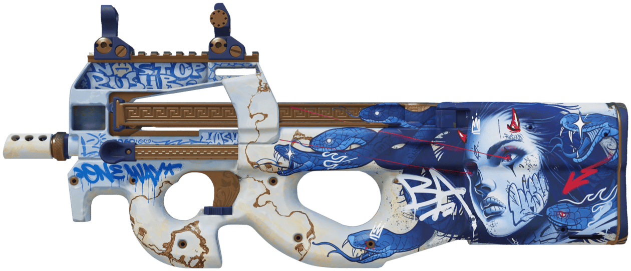 Preview image 2 of P90 | Olhar Mortal (Factory new)