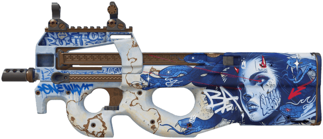 StatTrak™ P90 | Olhar Mortal (Field-tested)