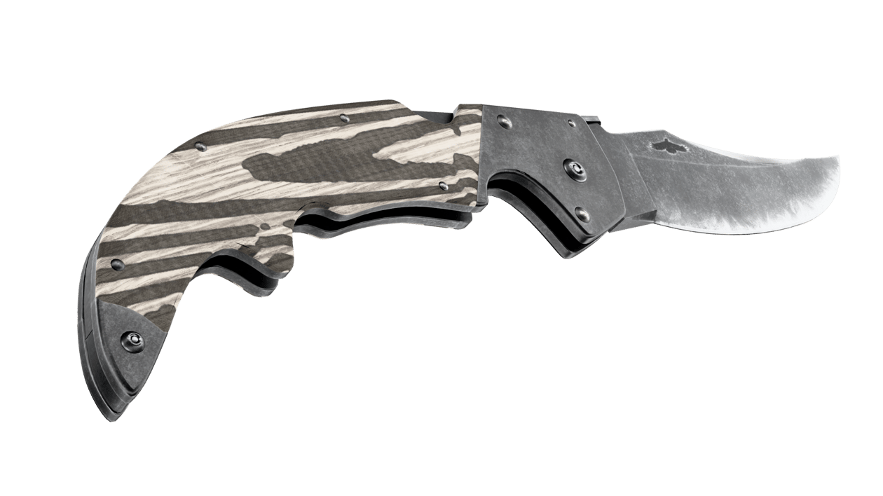 Preview image 4 of ★ Falchion-veitsi | Musta laminaatti (Suoraan tehtaalta)