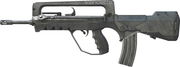 FAMAS | Vendetta (Battle-Scarred)