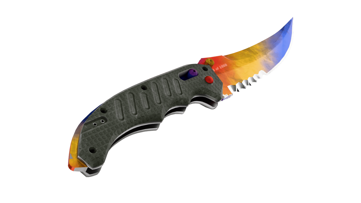 Preview image 4 of ★ Coltello ricurvo | Marble Fade (Nuovo di fabbrica)