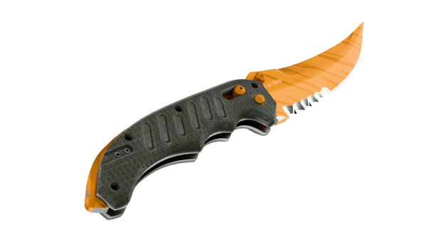 Preview image 4 of ★ Flip Knife | Tiger Tooth (Original de Fábrica)
