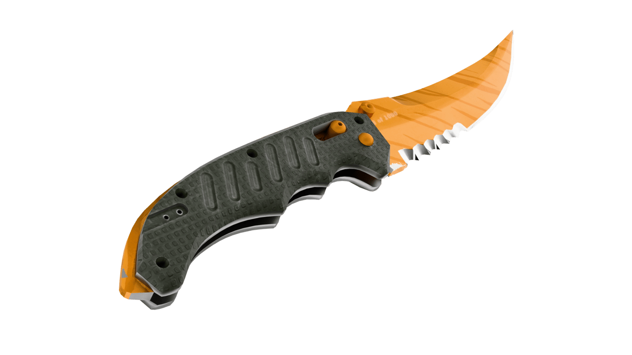 Preview image 4 of ★ Flip Knife | Tiger Tooth (Original de Fábrica)