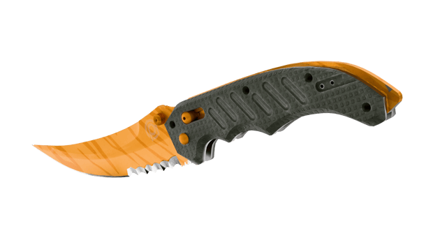Preview image 3 of ★ Flip Knife | Tiger Tooth (Original de Fábrica)