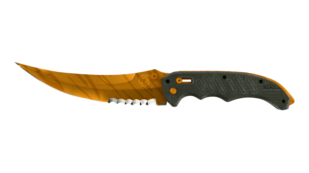 ★ Flip Knife | Tiger Tooth (Original de Fábrica)