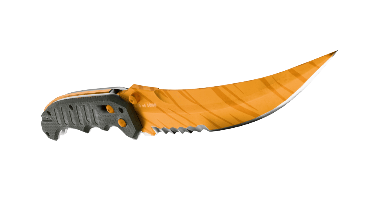Preview image 5 of ★ Flip Knife | Tiger Tooth (Original de Fábrica)