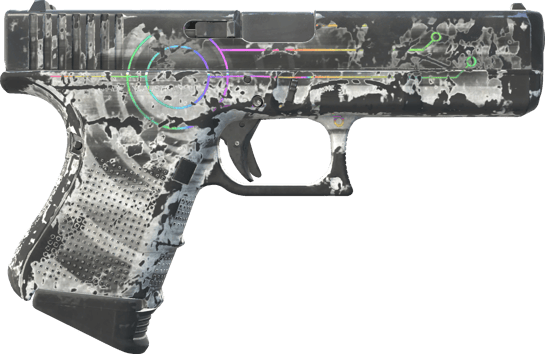 Preview image 2 of Glock-18 | Trace Lock (Battle-Scarred)