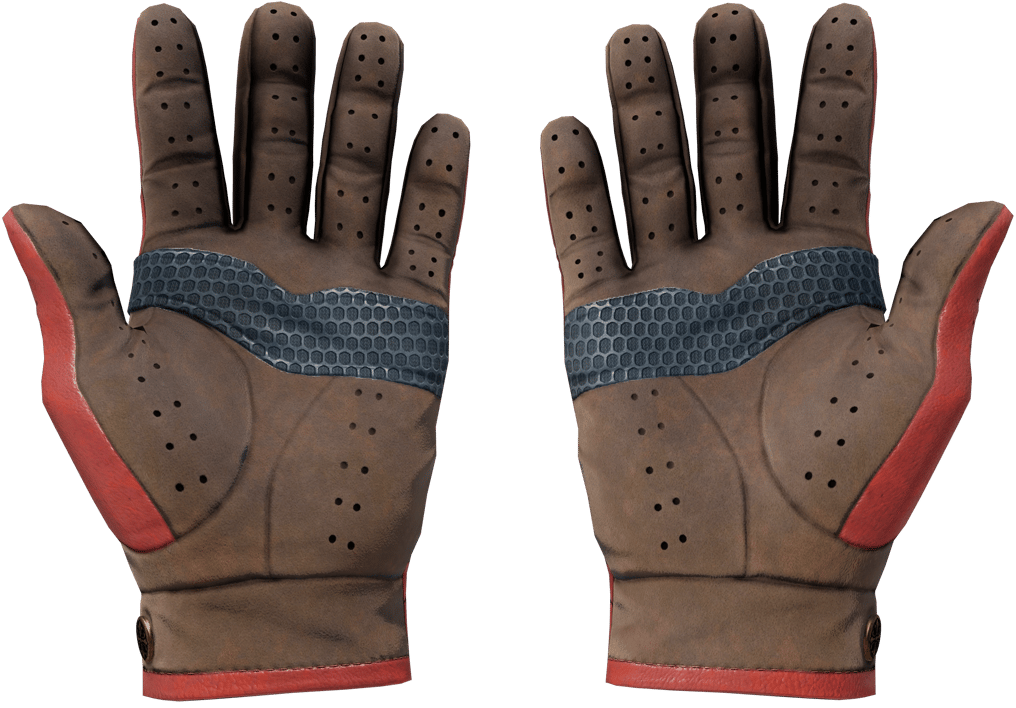 Preview image 2 of Guantes de conductor ★ | Entrelazado carmesí (Recién fabricado)