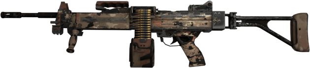 Negev | Camuflaje desértico (Bastante desgastado)