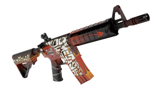 Preview image 5 of M4A4 | Hellfire (FN - Mới cứng)