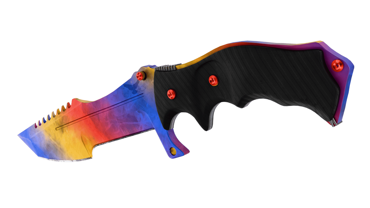 Preview image 3 of ★ Faca Huntsman | Marble Fade (Original de Fábrica)