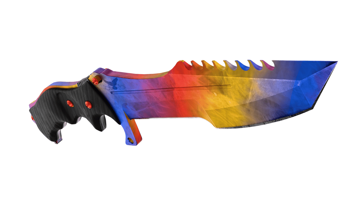 Preview image 5 of ★ Faca Huntsman | Marble Fade (Original de Fábrica)