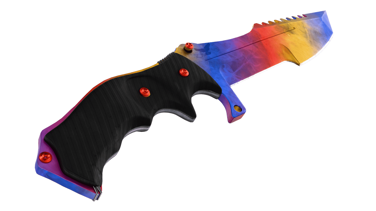 Preview image 4 of ★ Faca Huntsman | Marble Fade (Original de Fábrica)
