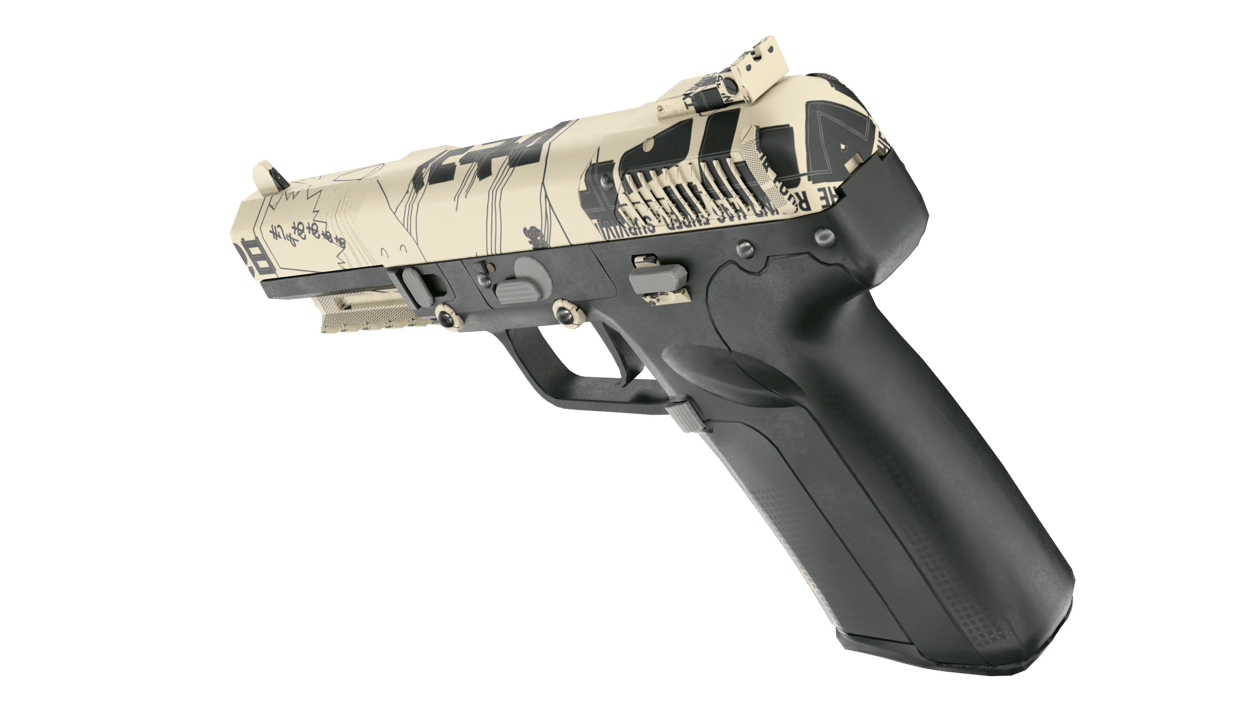 Preview image 5 of Five-SeveN | Kami (Factory New)