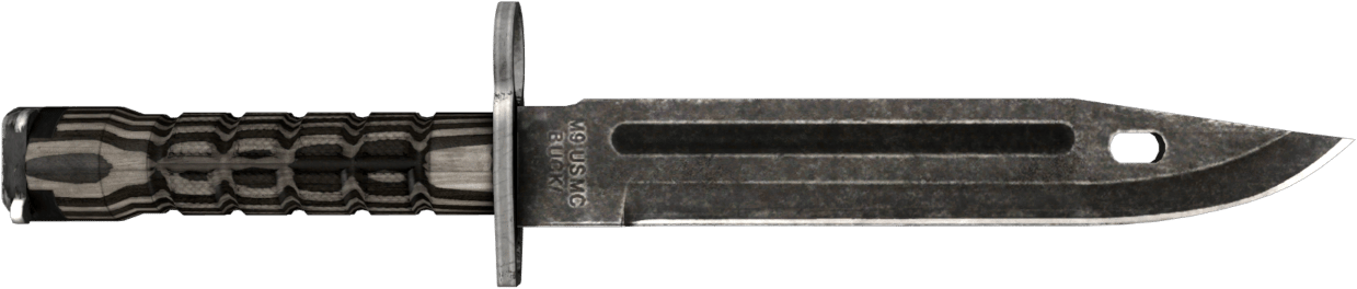 Preview image 2 of StatTrak™ Bayoneta ★ | Laminado Negro (Deplorable)