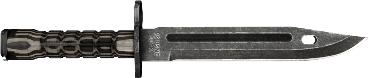 Preview image 1 of StatTrak™ Bayonet (★) | Black Laminate (Qua thực chiến)