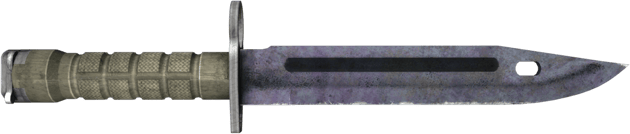 ★ StatTrak™ Bajonett | Blauer Stahl (Kampfspuren)