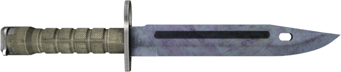 ★ StatTrak™ Baionetta | Blue Steel (Testato sul campo)