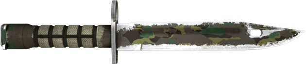 ★ StatTrak™ Bajonett | Borealer Nadelwald (Kampfspuren)