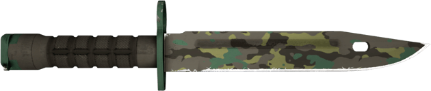 ★ StatTrak™ Bayonet | Boreal Forest (Com Pouco Uso)