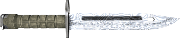 ★ StatTrak™ Bagnet | Stal damasceńska (lekkie zużycie)