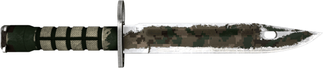 ★ StatTrak™ Baïonnette | Tempéré numérique (Marquée par les combats)