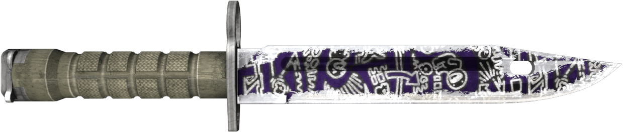 Preview image 1 of StatTrak™ Baioneta (★) | Mão Livre (Battle-scarred)