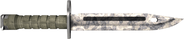 ★ StatTrak™ Bajonett | Gefleckt (Kampfspuren)