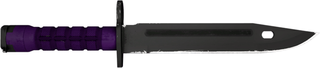 ★ StatTrak™ Bajonett | Ultraviolett (Minimale Gebrauchsspuren)