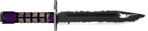 ★ Bayonet | Ultraviolet (Com Muito Uso)