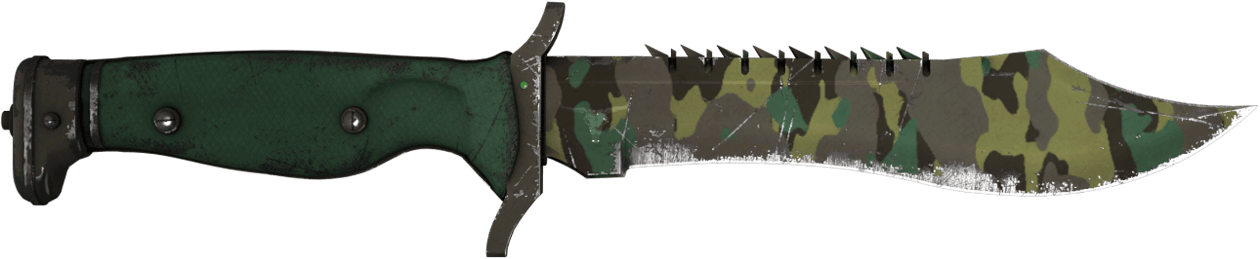 Preview image 2 of Cuchillo Bowie ★ | Bosque boreal (Bastante desgastado)