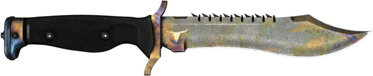 Preview image 2 of Cuchillo Bowie ★ | Acero templado (Deplorable)