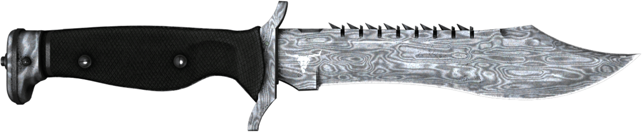 Preview image 1 of ★ StatTrak™ Bowie Knife | Damascus Steel (Battle-scarred)