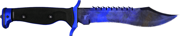 ★ Couteau Bowie | Doppler Phase 4 (Très peu usée)