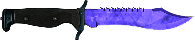 ★ Bowiemesser | Doppler Sapphire (Fabrikneu)