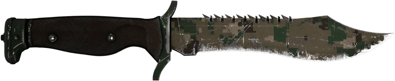 Preview image 2 of Coltello Bowie ★ | Forest DDPAT (Segnato dalle battaglie)